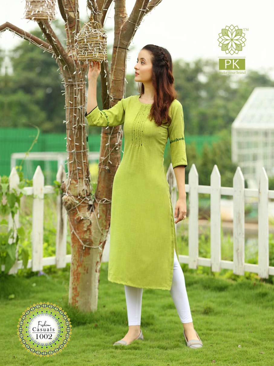 Fashion Casuals Vol-1 Wholesale Rayon Kurti Set Fashion Casuals Vol-1 Wholesale Rayon Kurti Set